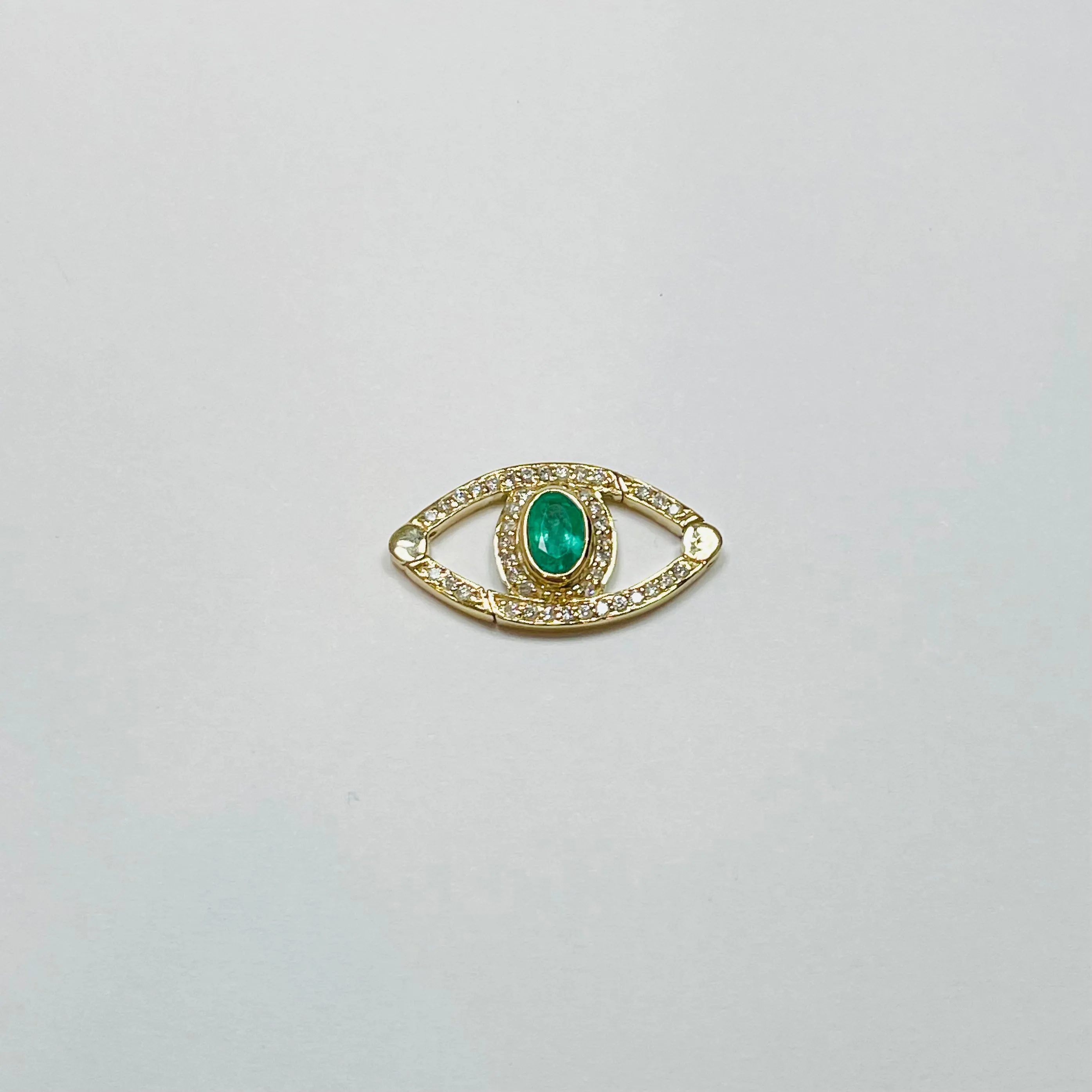 evil eye connector sold by Theodosia