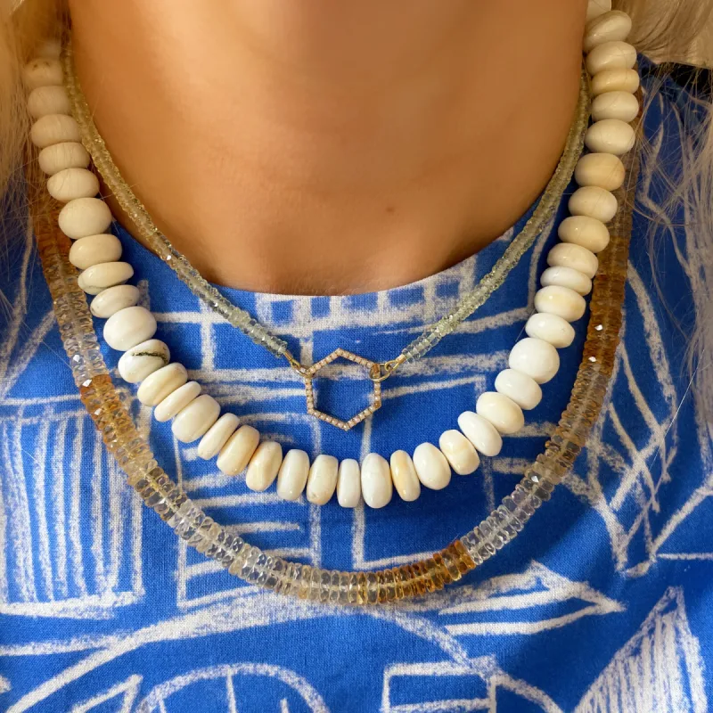 CUSTOMIZABLE lemon topaz strand sold by Theodosia