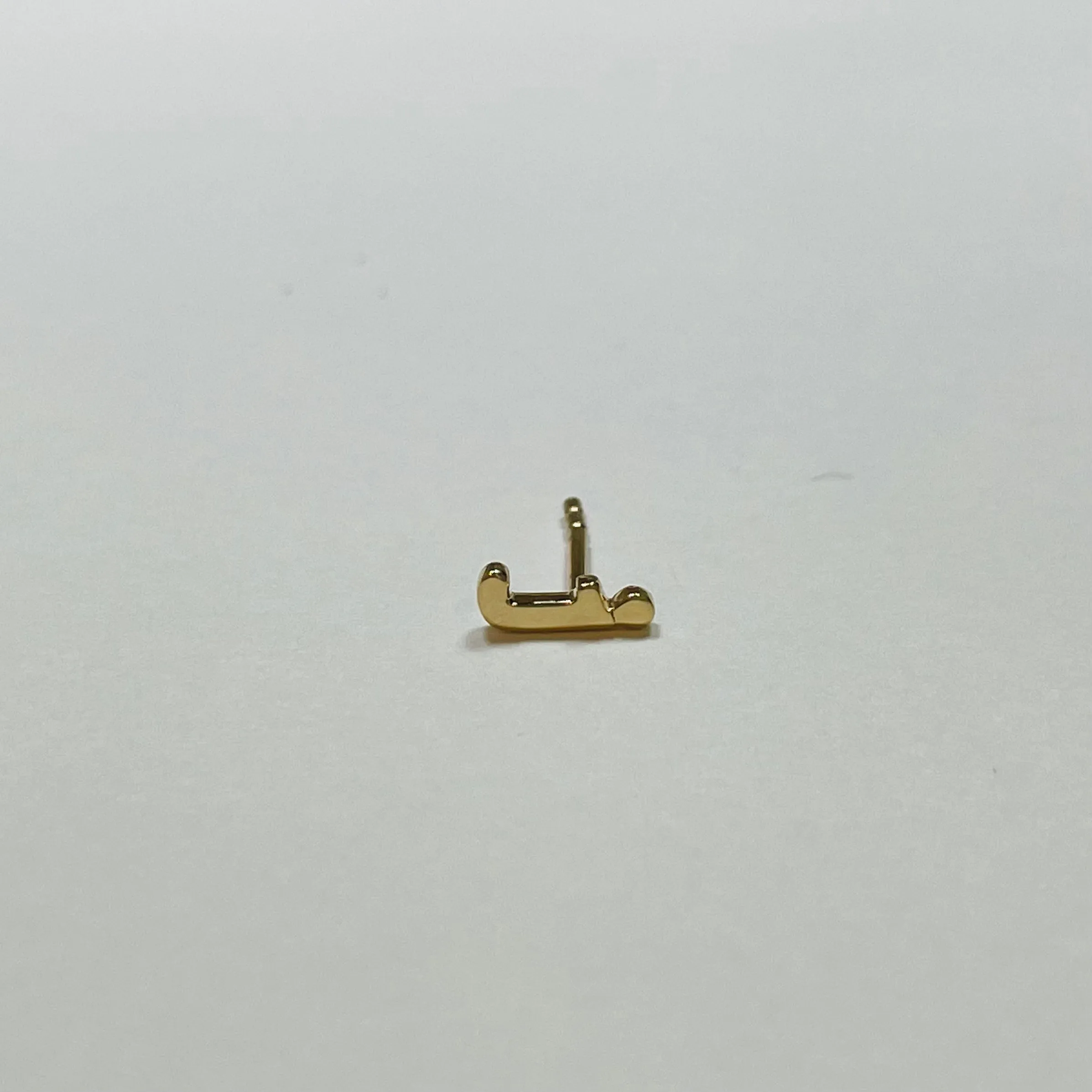 alphabet stud sold by Theodosia product image thumbnail 2