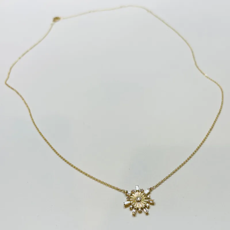 snowflake necklace sold by Theodosia