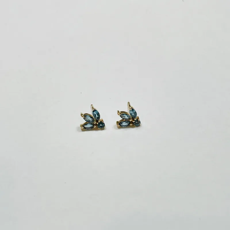topaz firefly studs sold by Theodosia