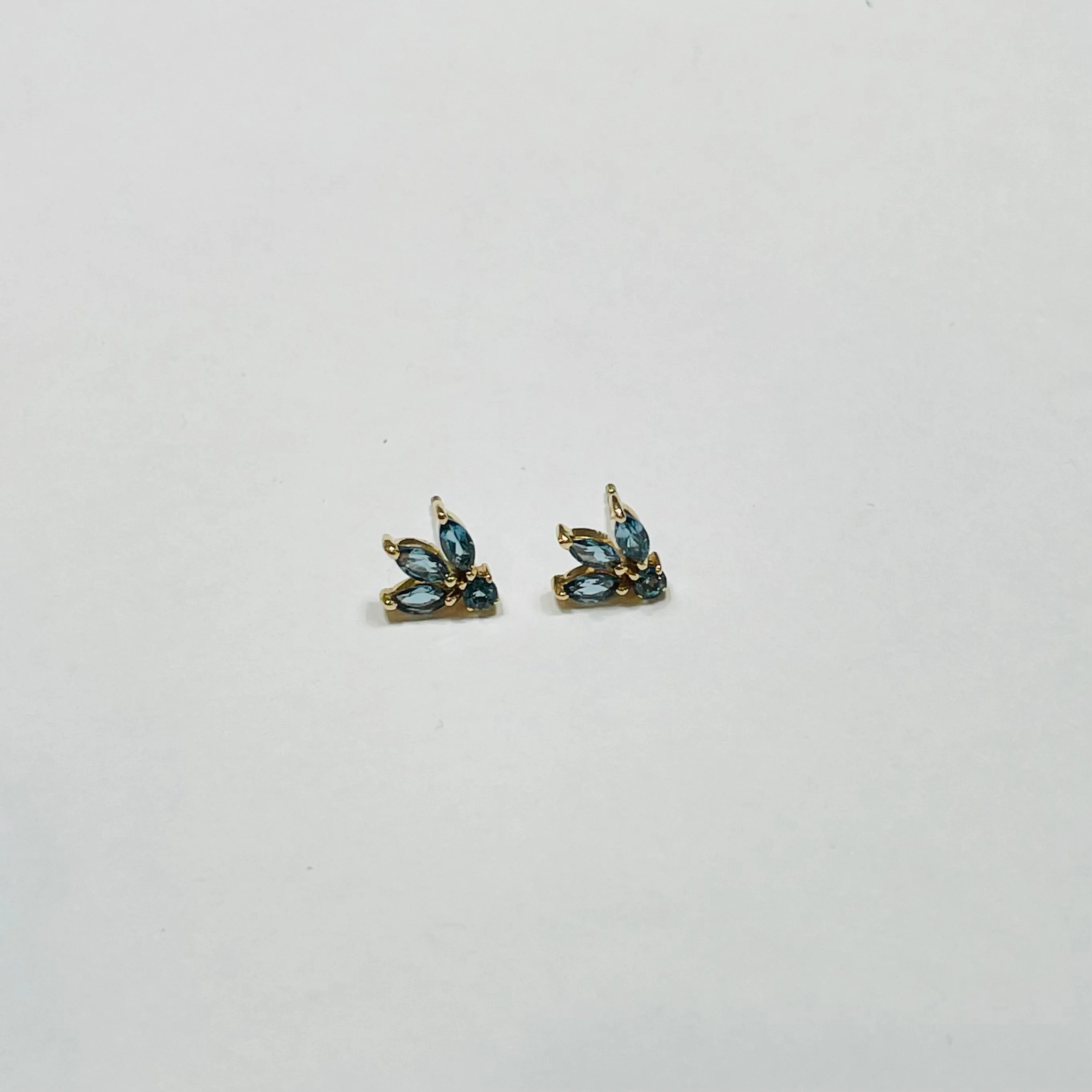 topaz firefly studs sold by Theodosia