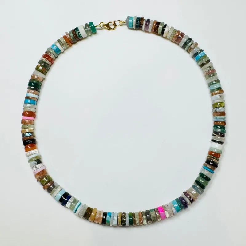 multi-stone candy necklace sold by Theodosia