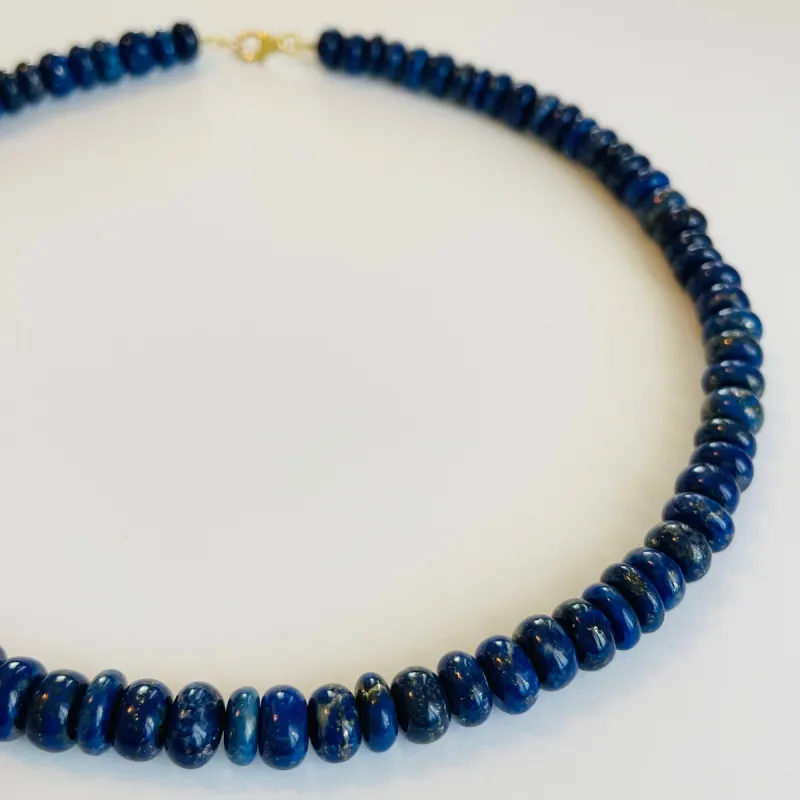 lapis candy necklace sold by Theodosia