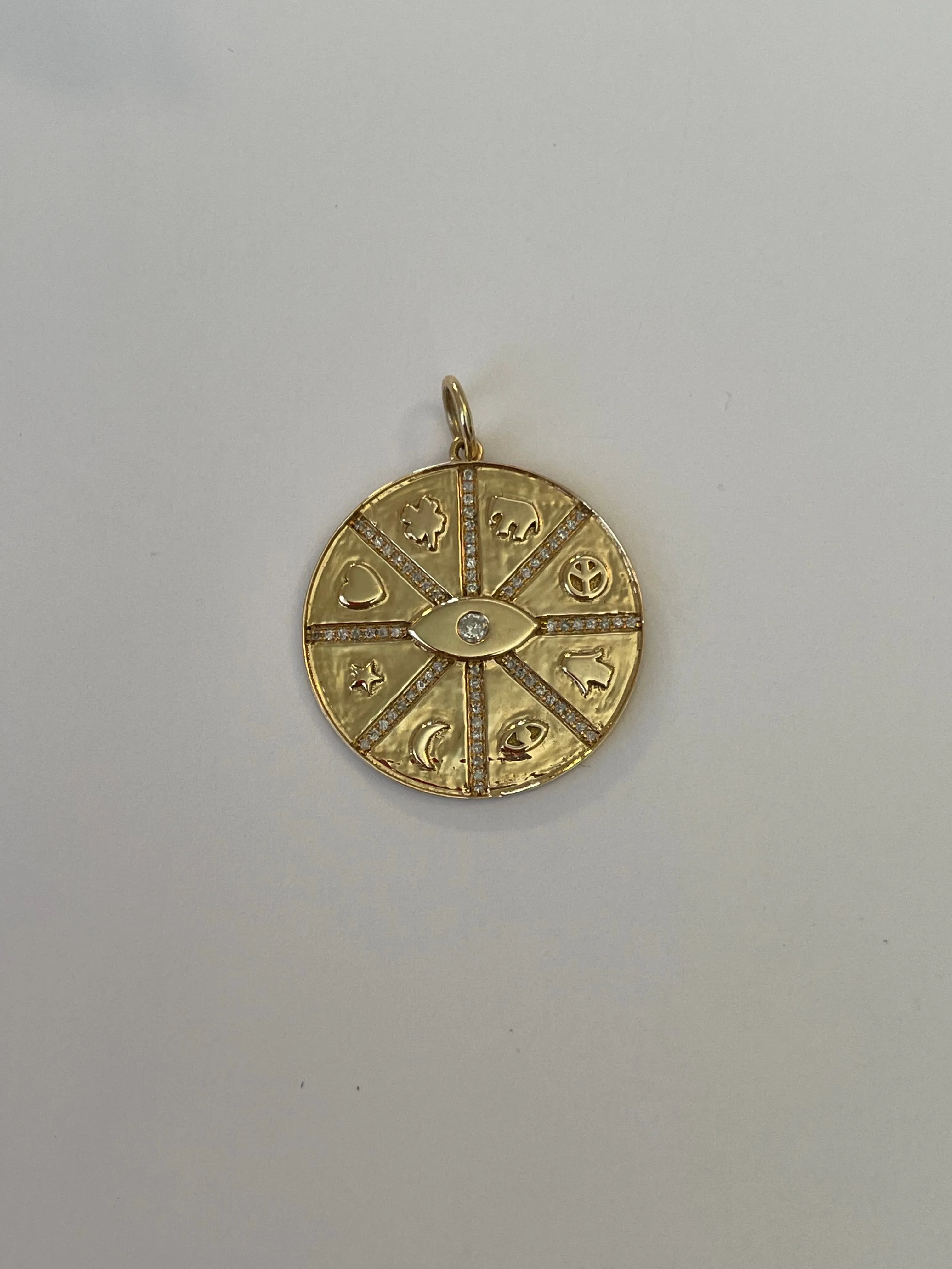 guardian evil eye pendant sold by Theodosia