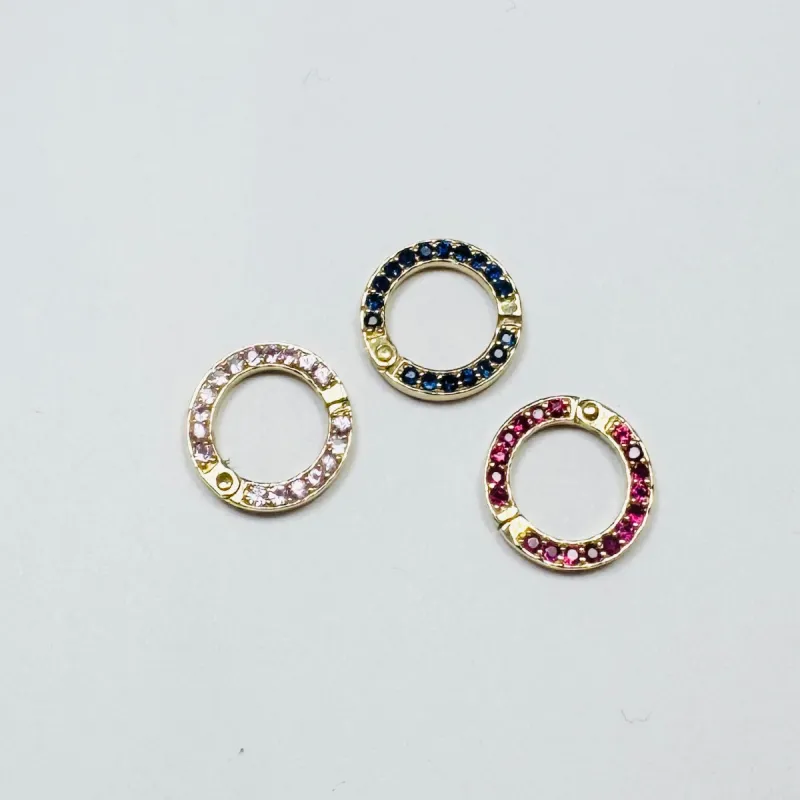 gemstone connector, 14 mm sold by Theodosia