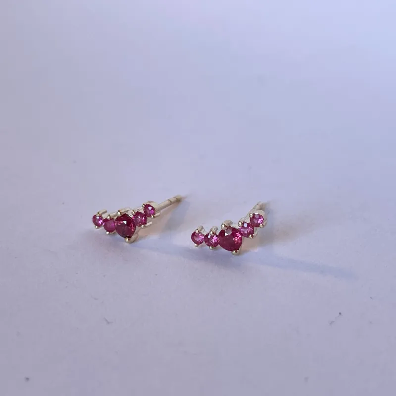 ruby constellation stud sold by Theodosia