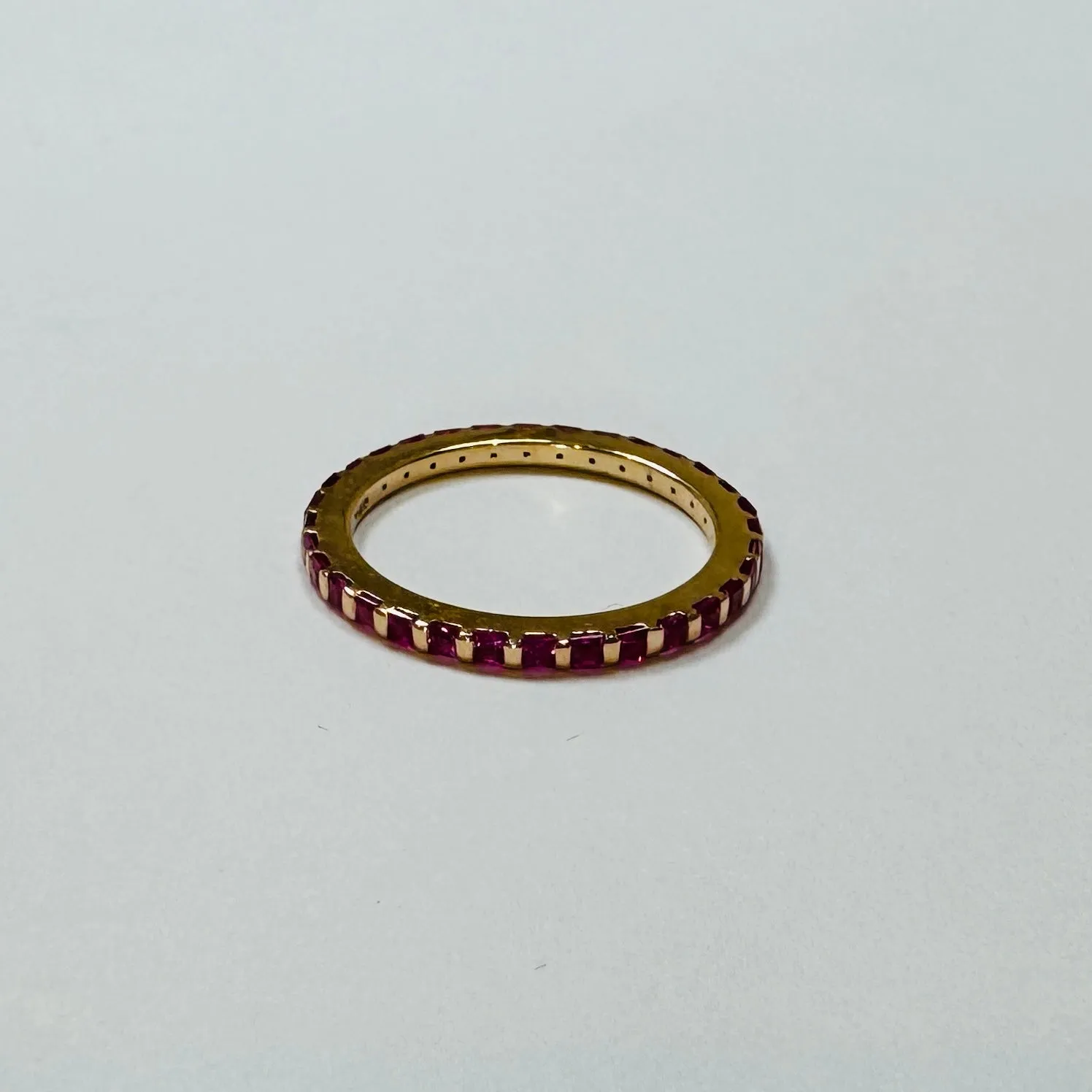 princess cut band sold by Theodosia product image thumbnail 3