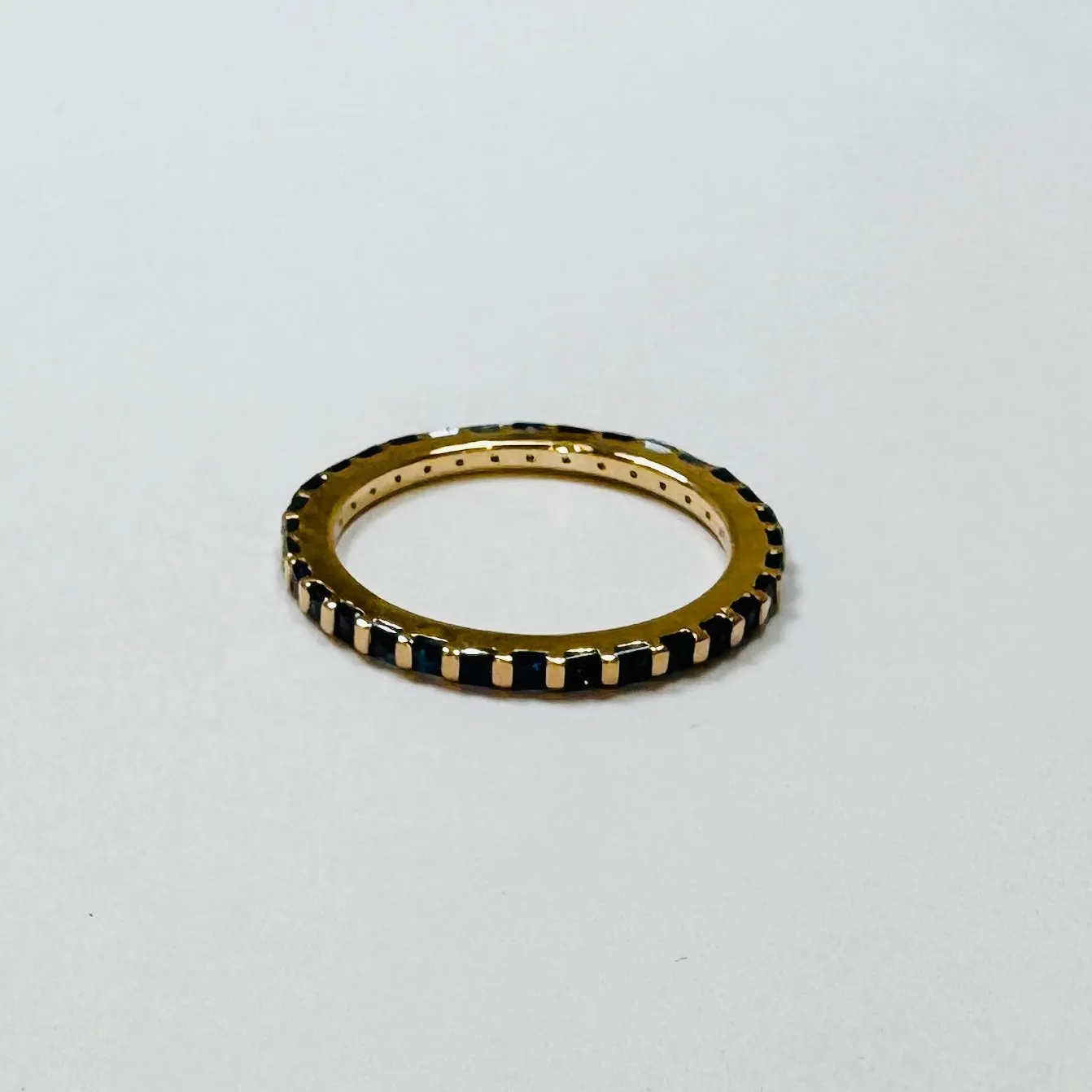 princess cut band sold by Theodosia product image thumbnail 2