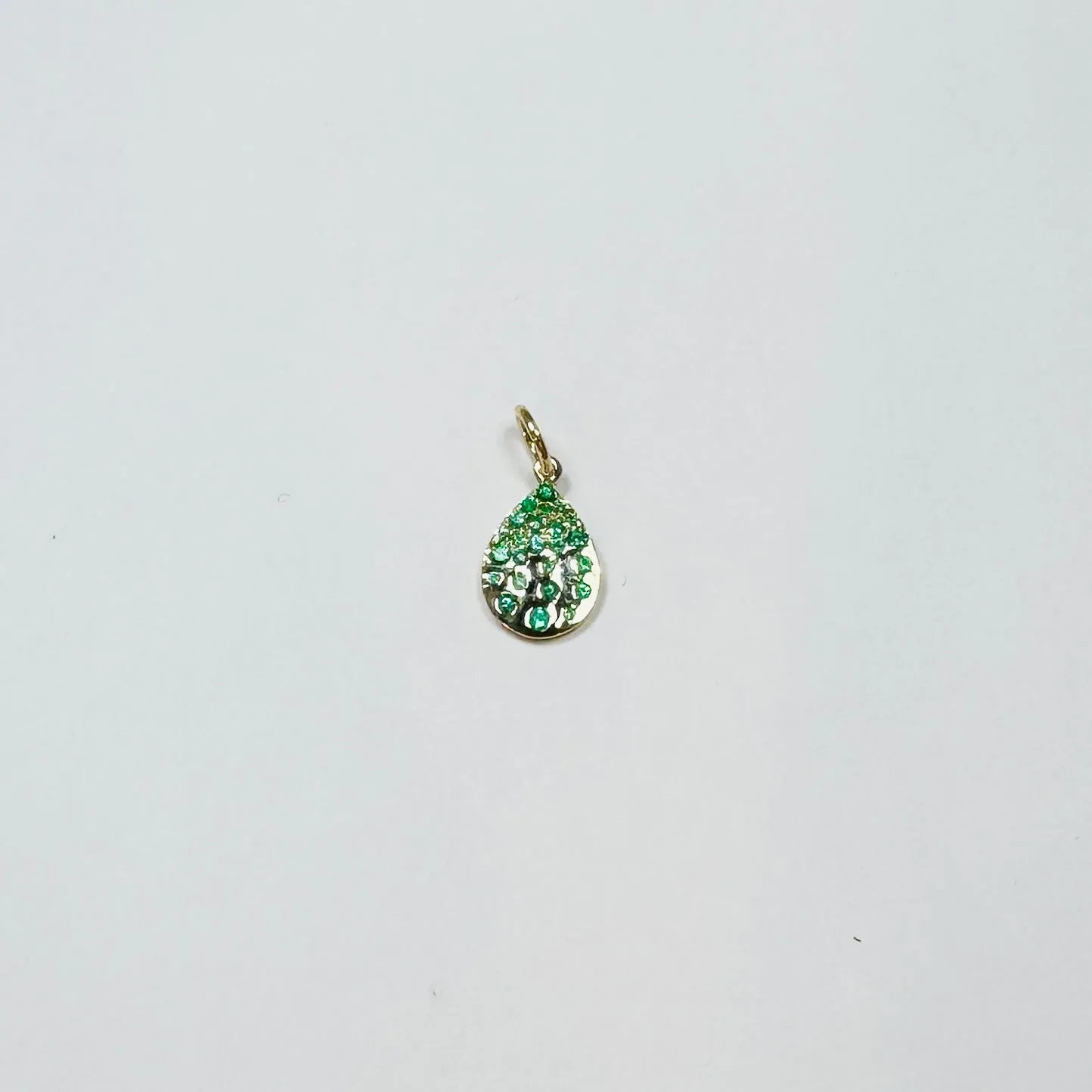confetti teardrop pendant sold by Theodosia product image thumbnail 3