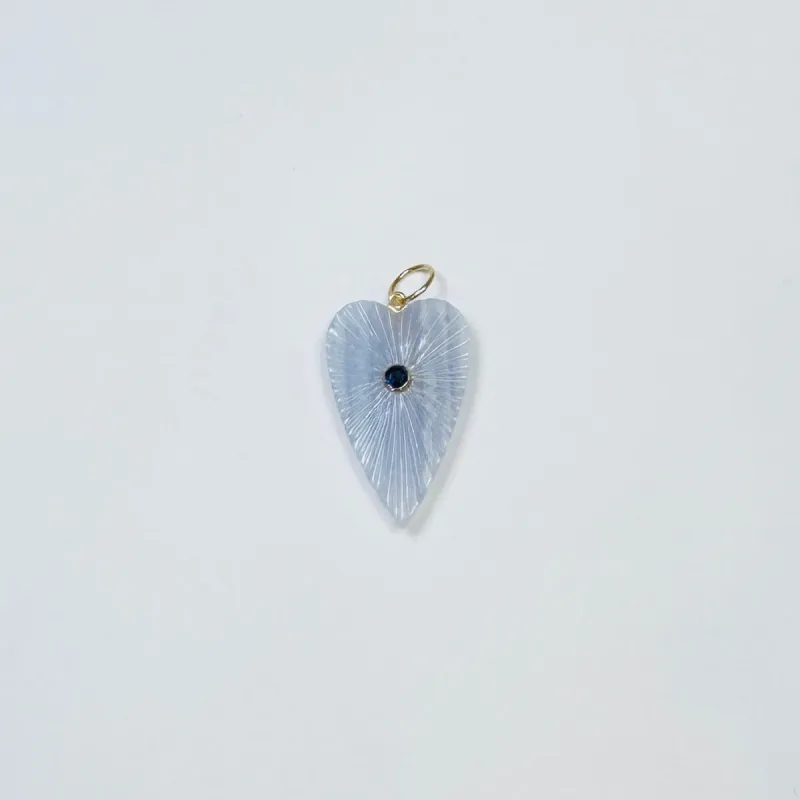 carved lavender heart pendant sold by Theodosia