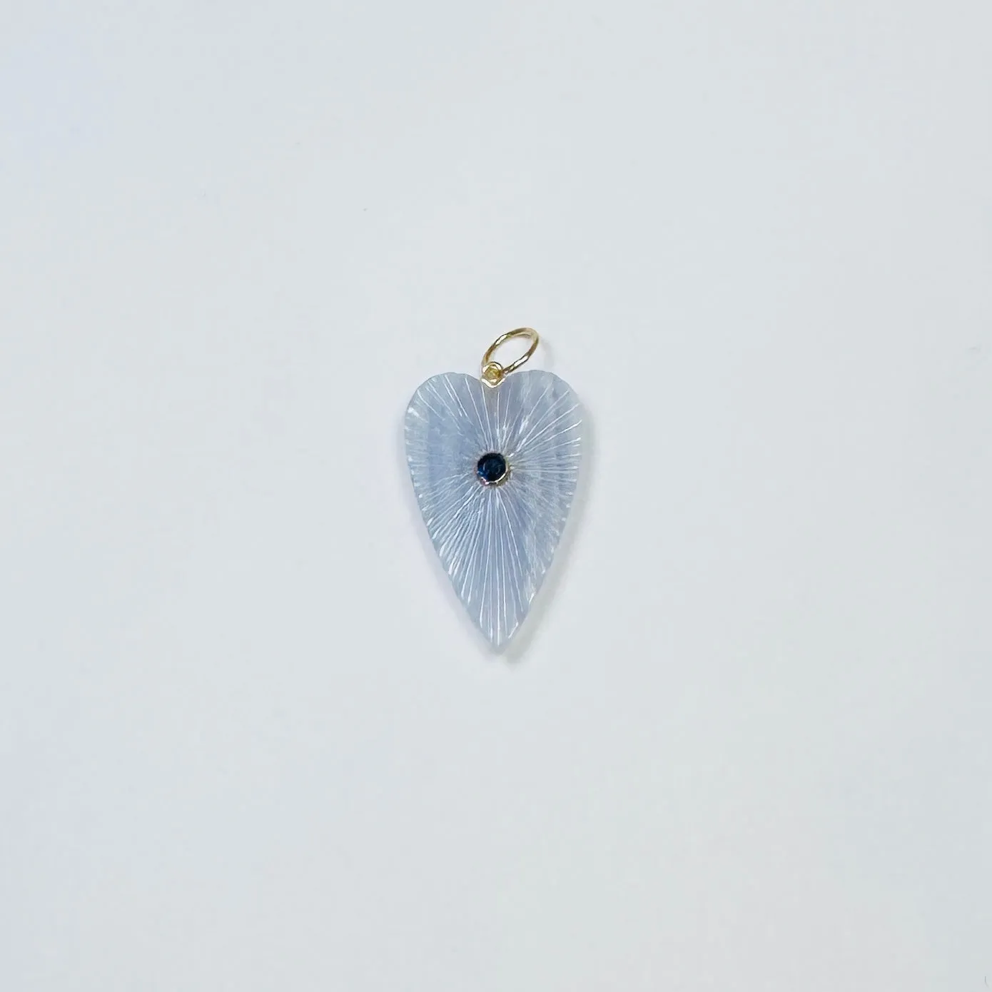 carved lavender heart pendant sold by Theodosia