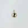 blue sapphire starburst pendant sold by Theodosia