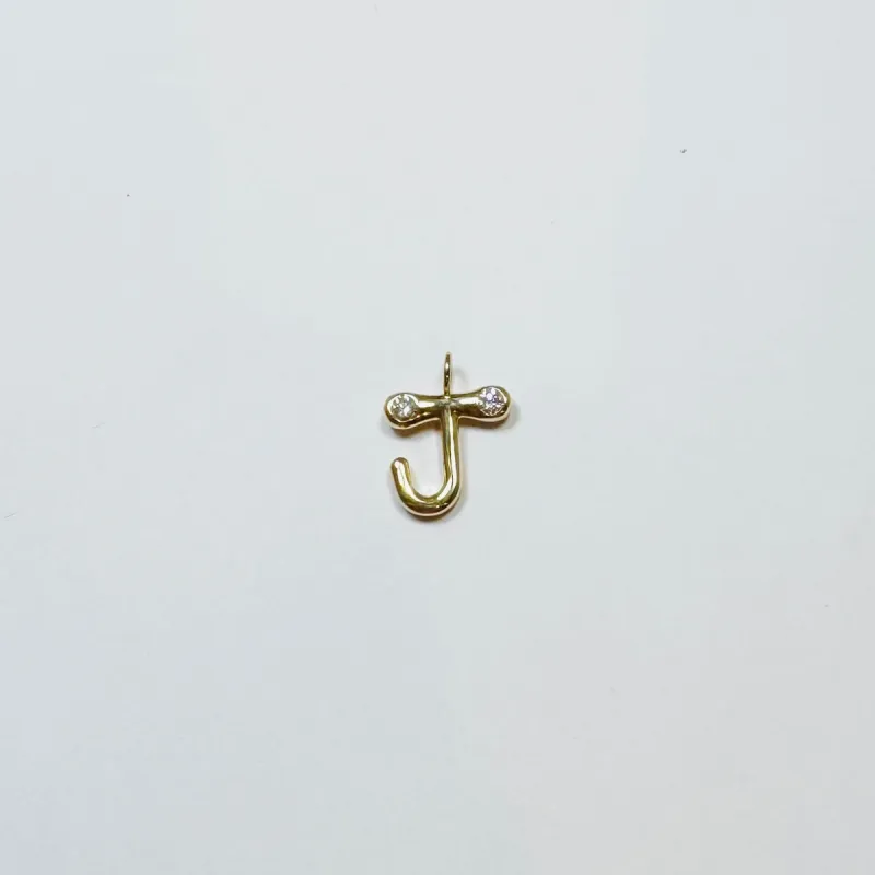 bubble letter pendant sold by Theodosia