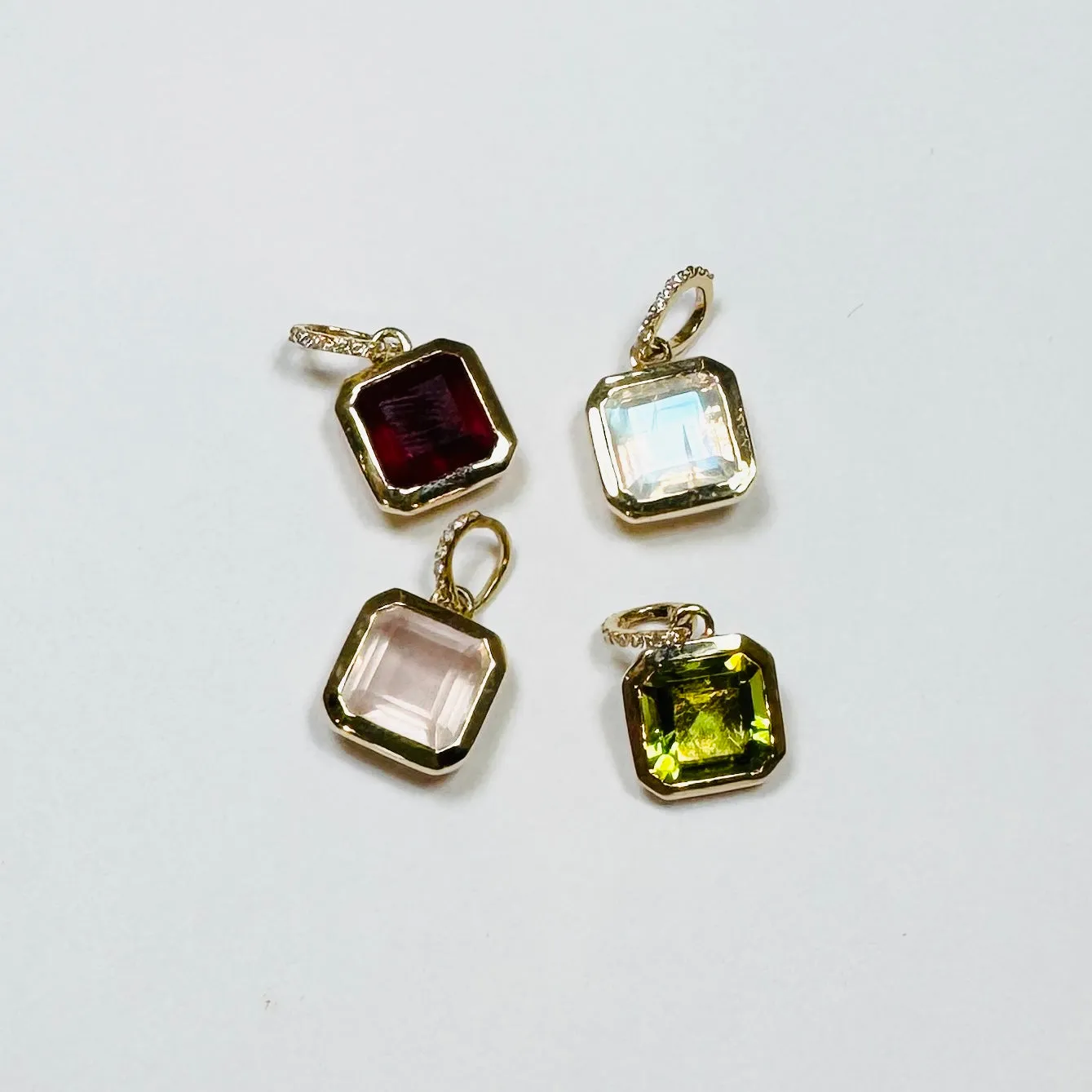 pillow set gemstone pendant sold by Theodosia product image thumbnail 5