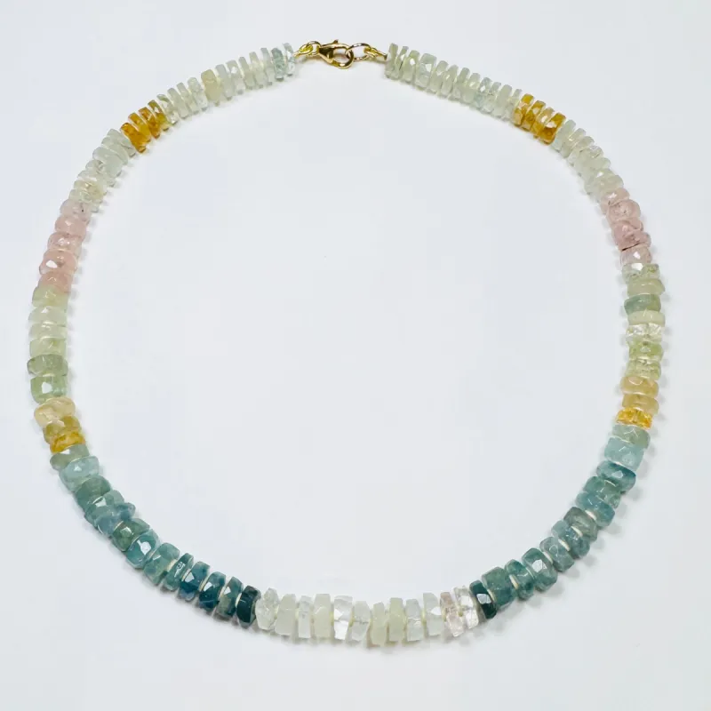 aquamarine candy necklace sold by Theodosia
