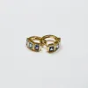 blue sapphire block huggies sold by Theodosia