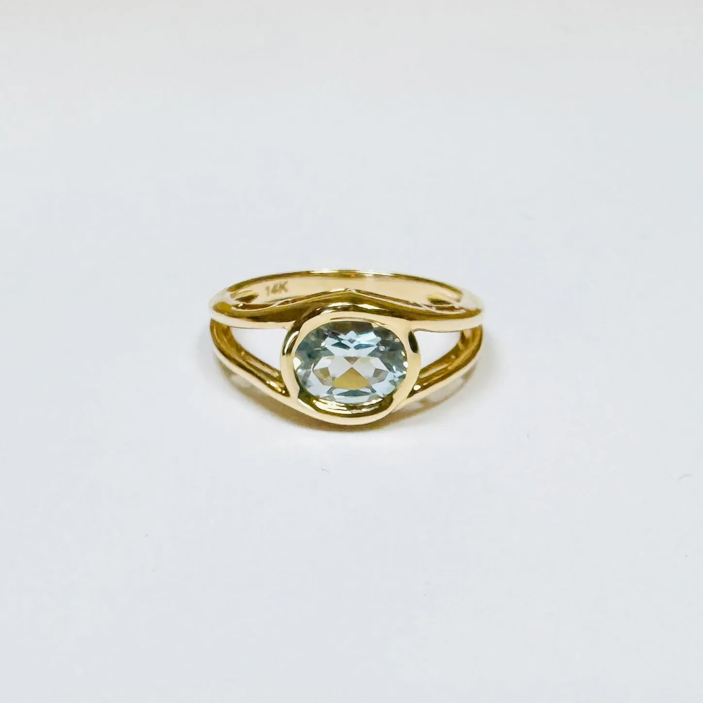 blue topaz ring sold by Theodosia
