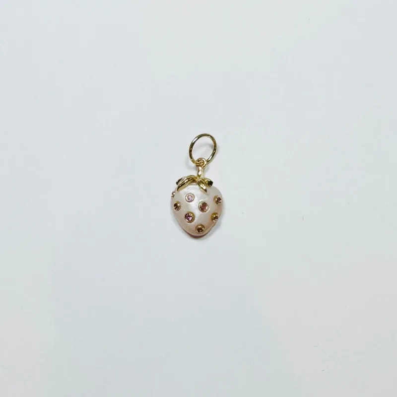 strawberry pendant sold by Theodosia