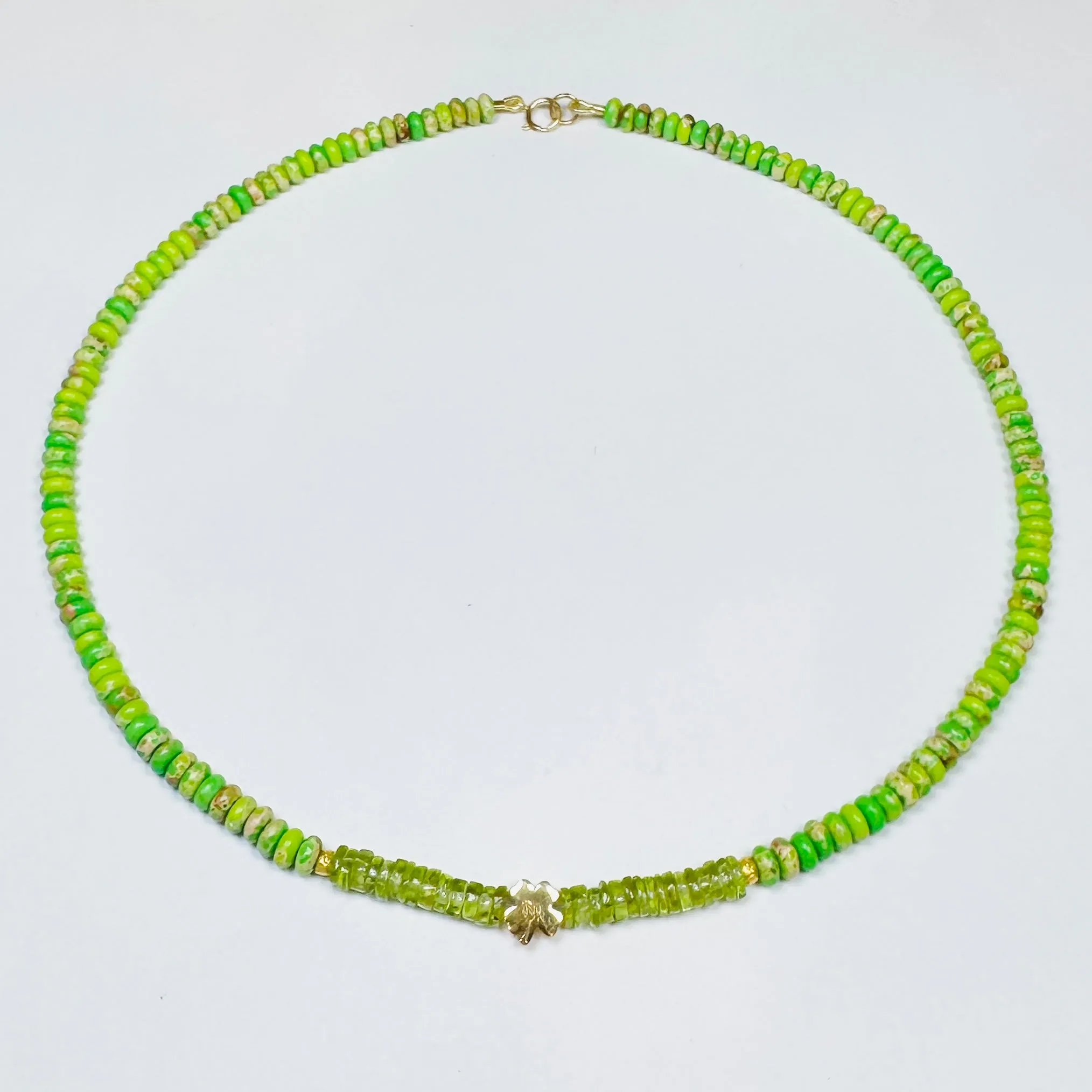 clover necklace sold by Theodosia