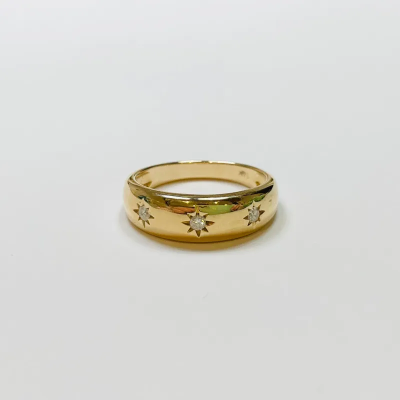 diamond starburst band sold by Theodosia