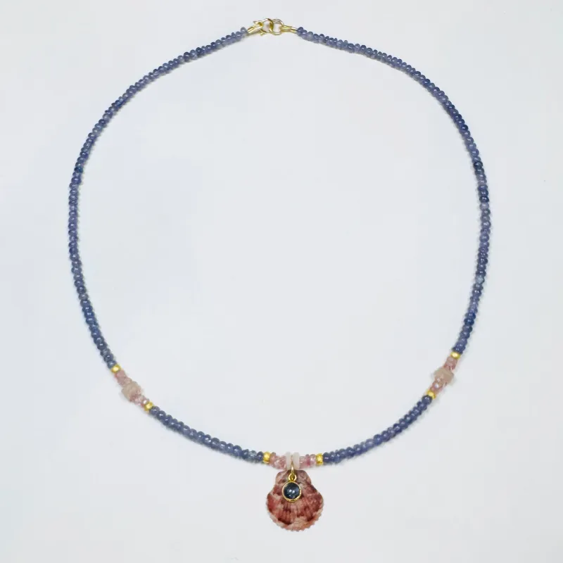 Pawley’s lsland shell necklace sold by Theodosia