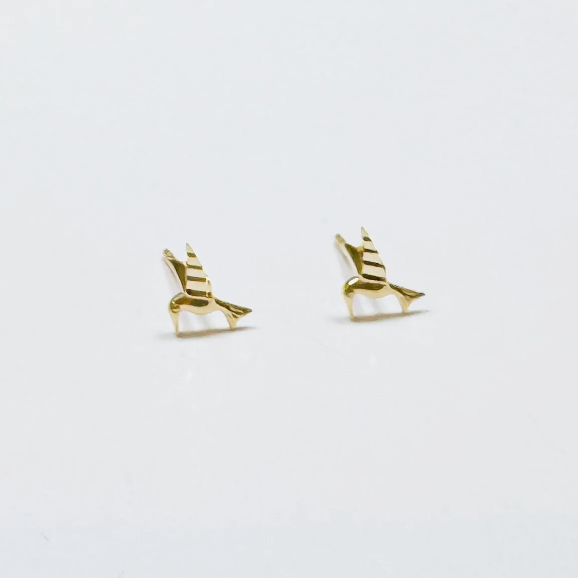 hummingbird studs sold by Theodosia