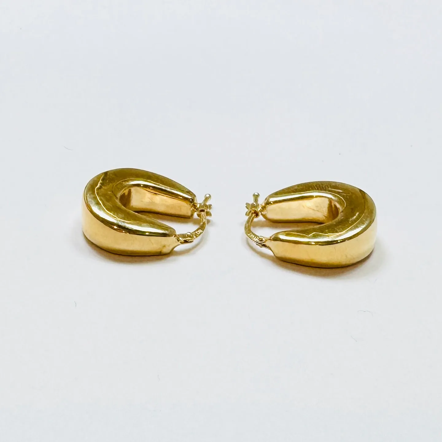 gold hoops, sold by Theodosia