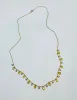 yellow sapphire and diamond fringe necklace sold by Theodosia