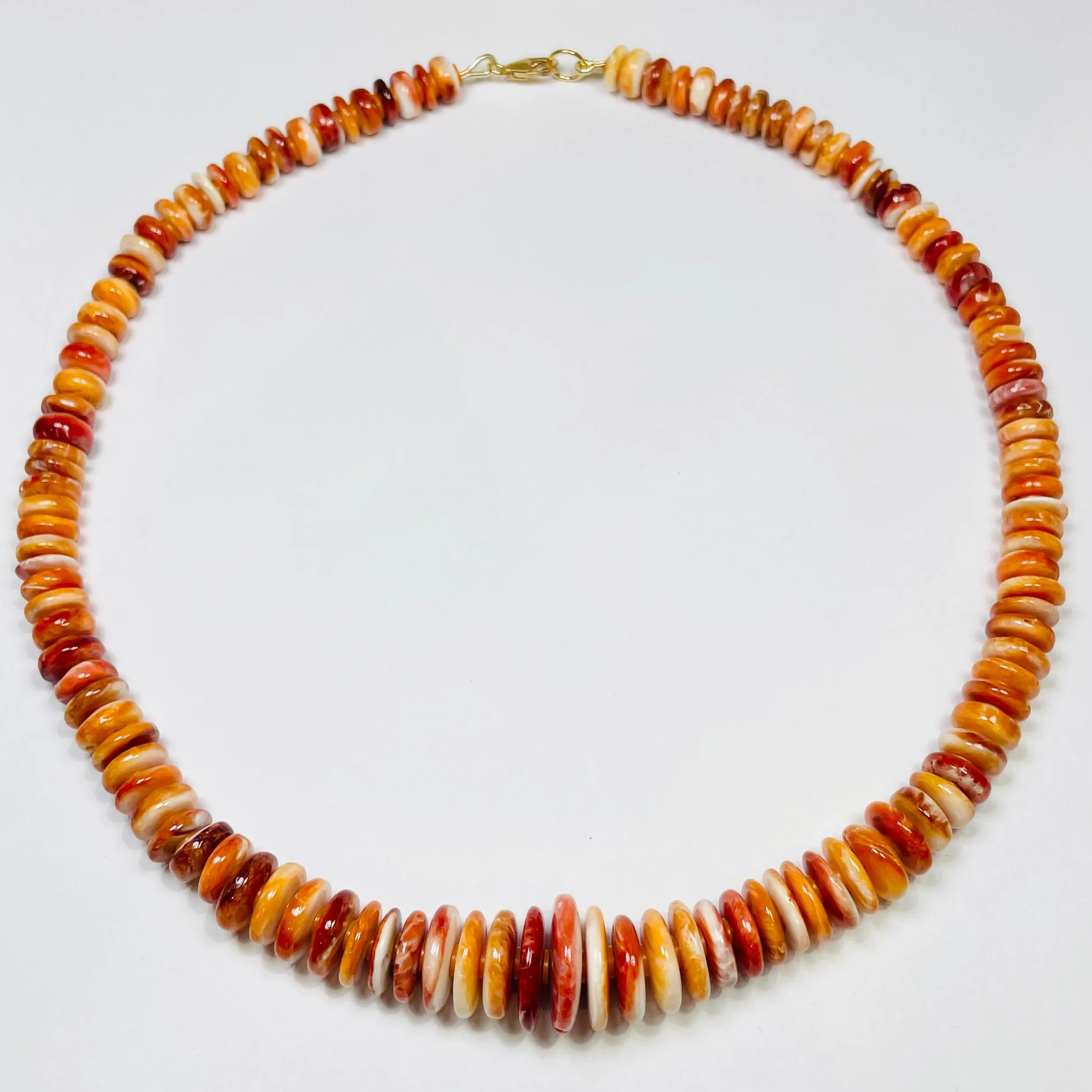 spiny oyster necklace sold by Theodosia