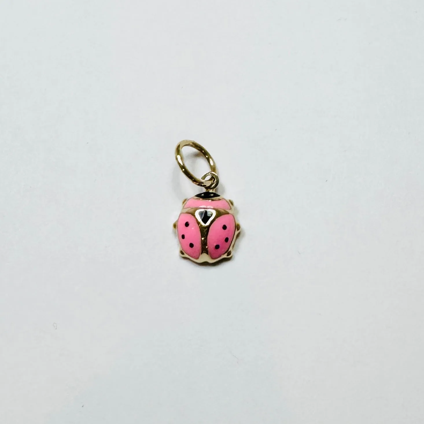 enamel ladybug pendant sold by Theodosia product image thumbnail 2