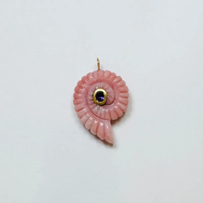 carved nautilus pendant sold by Theodosia