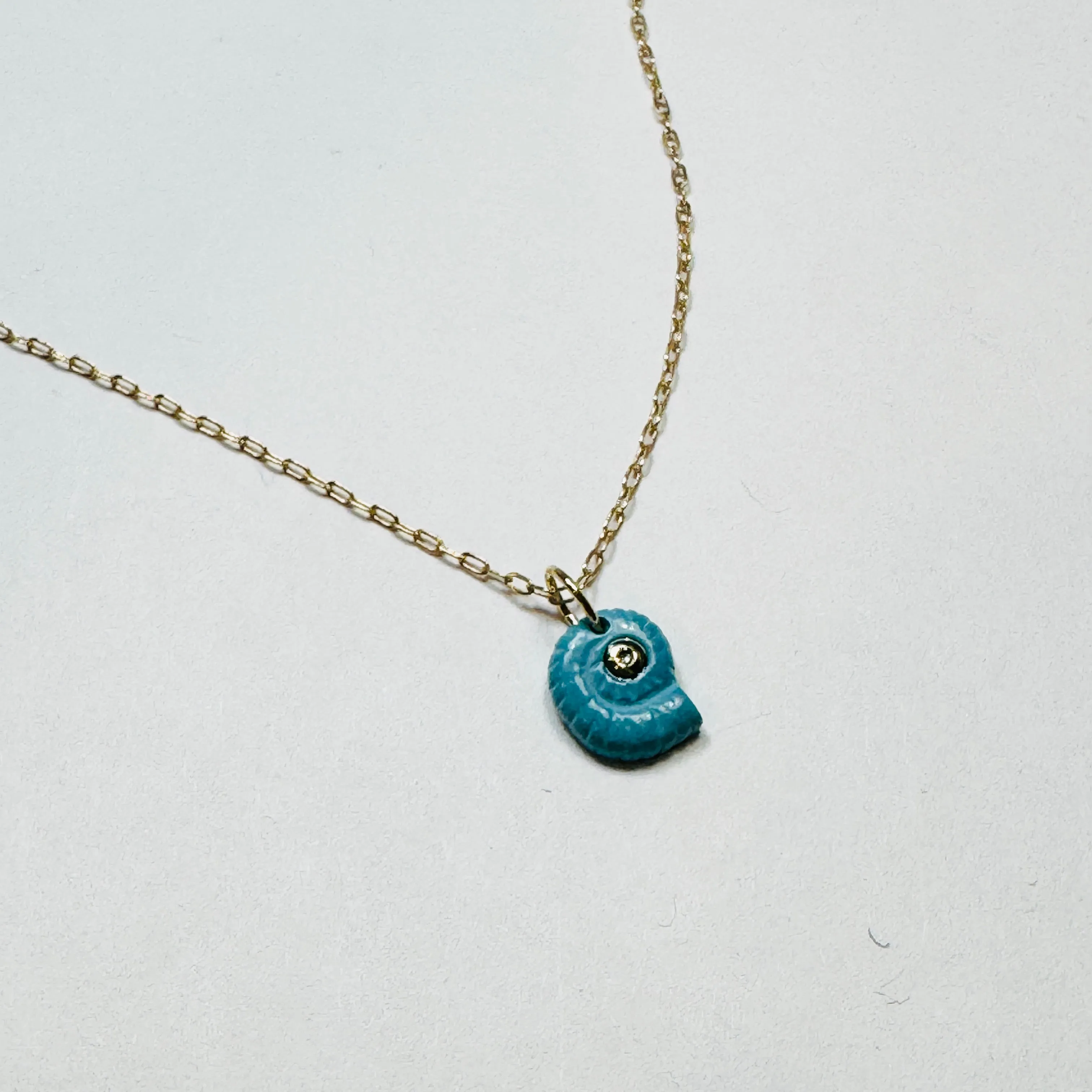 nautilus necklace sold by Theodosia product image thumbnail 2