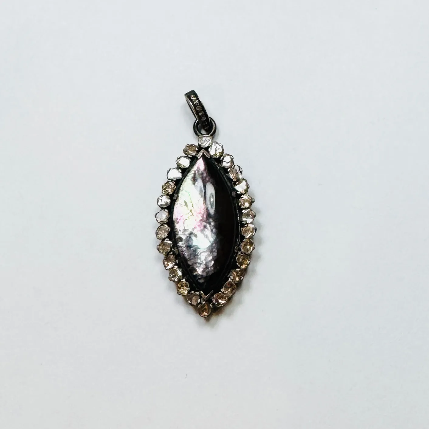 Labradorite pendant, silver sold by Theodosia