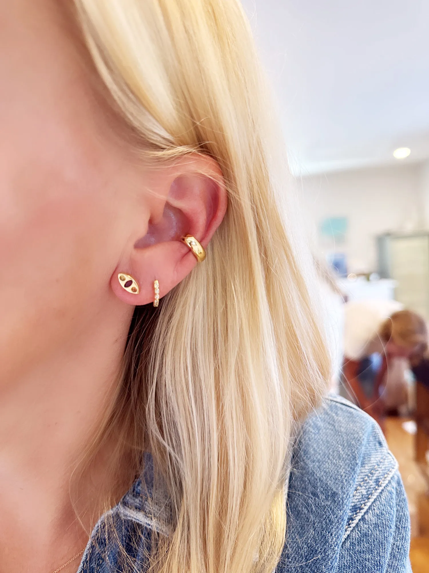 gold ear cuff sold by Theodosia product image thumbnail 2
