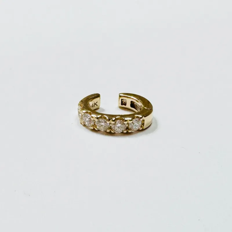 diamond ear cuff sold by Theodosia