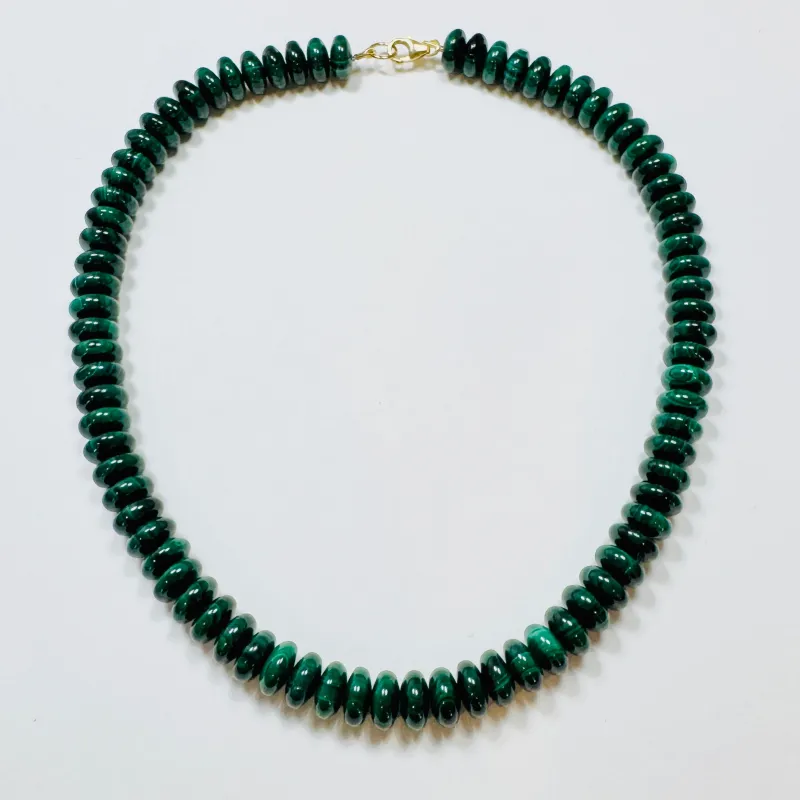 malachite candy necklace sold by Theodosia