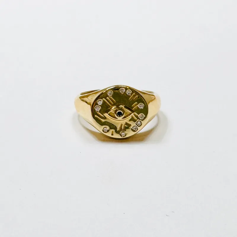 evil eye ring sold by Theodosia