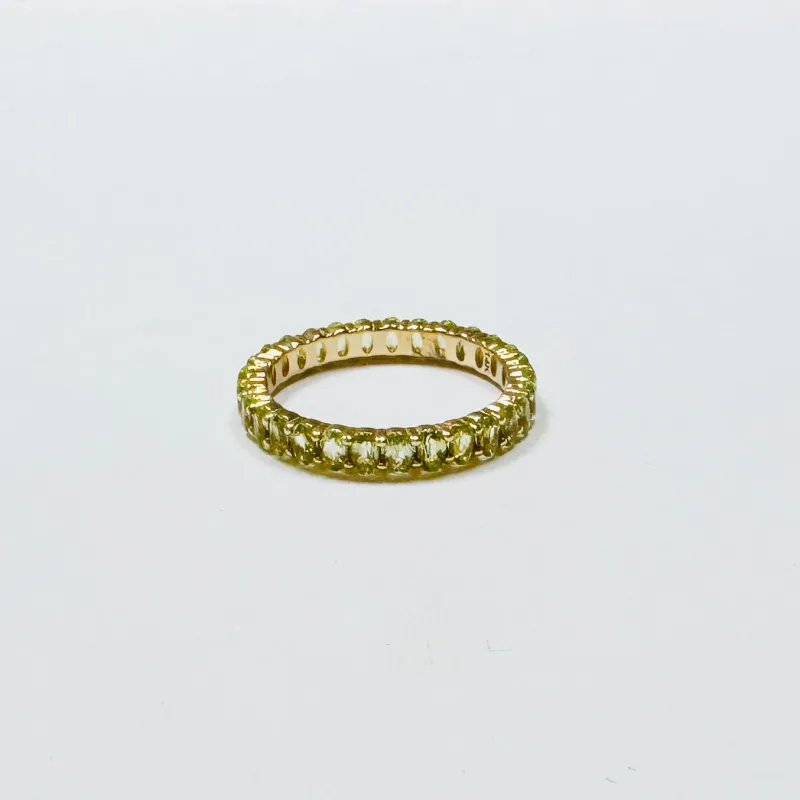 peridot band sold by Theodosia