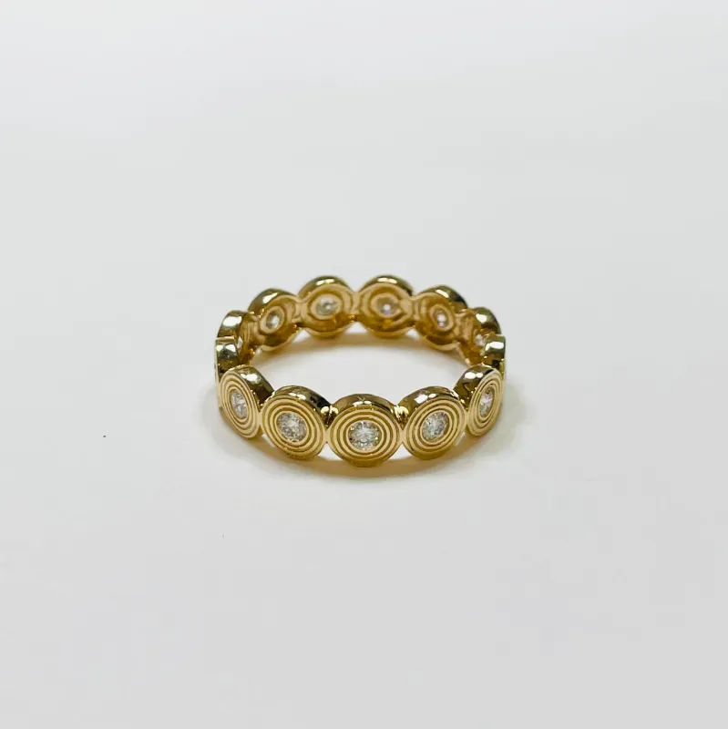 deco diamond band sold by Theodosia