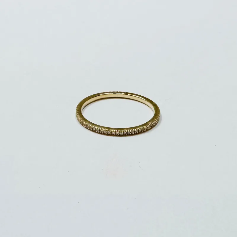 pave diamond band sold by Theodosia