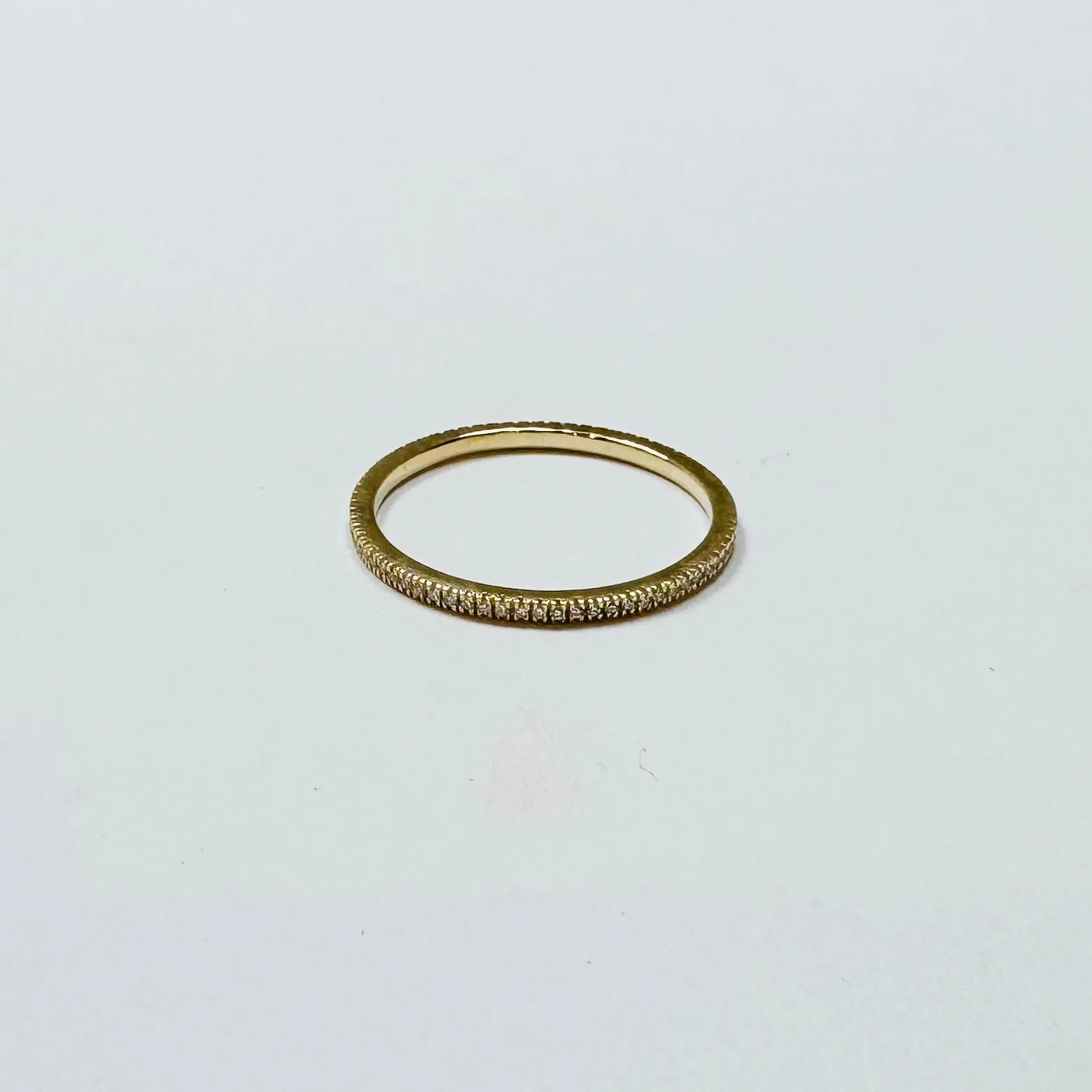 pave diamond band sold by Theodosia