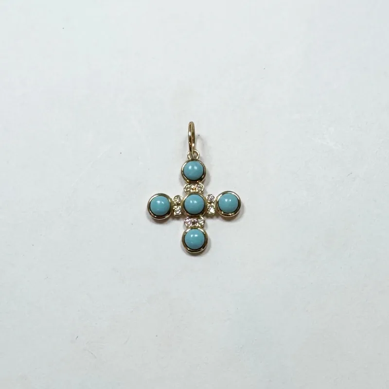 turquoise plus pendant sold by Theodosia