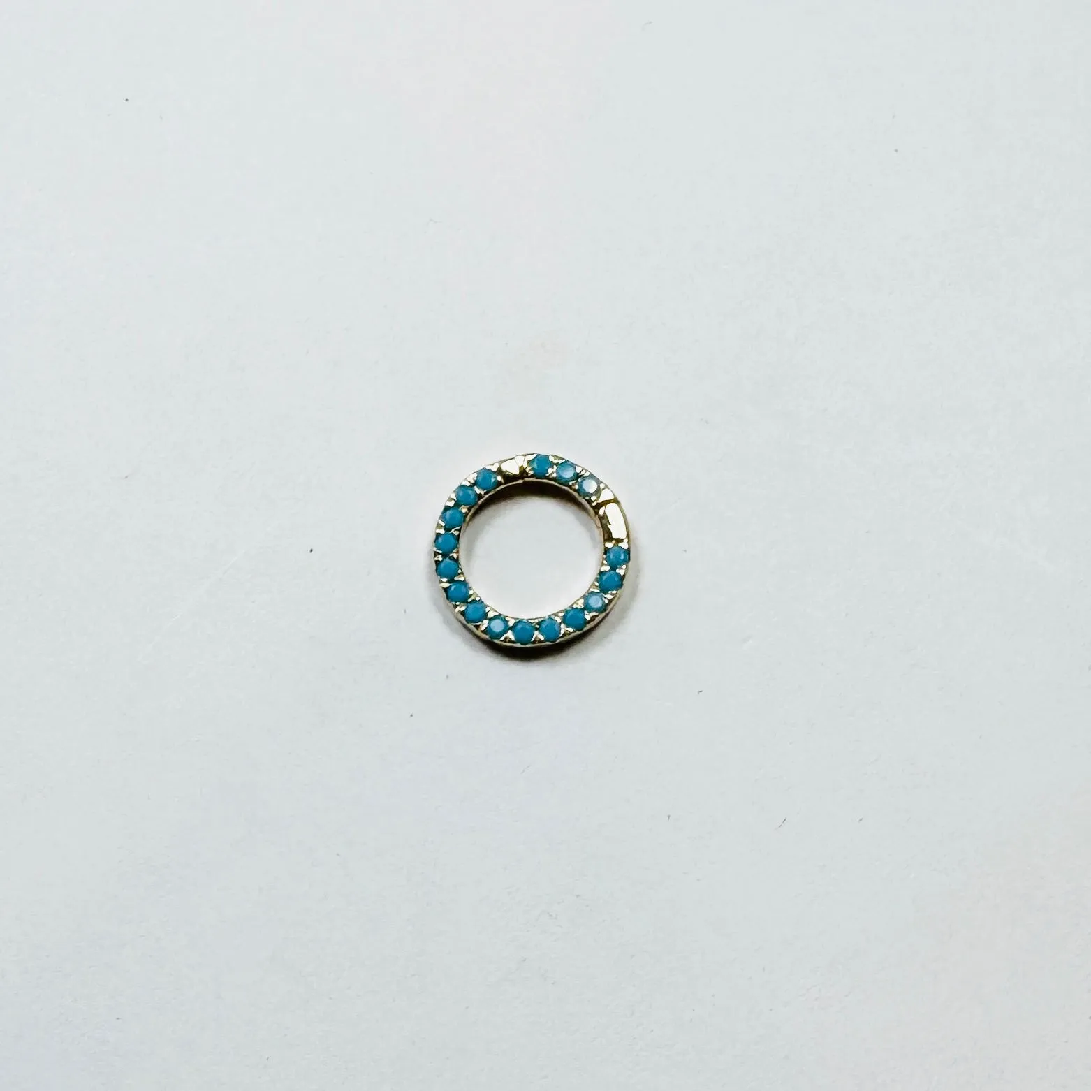 turquoise connector sold by Theodosia