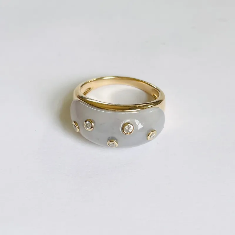 moonstone dome ring sold by Theodosia