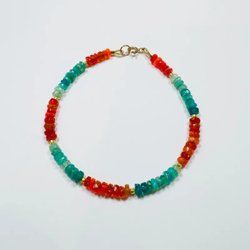 neon opal bracelet sold by Theodosia