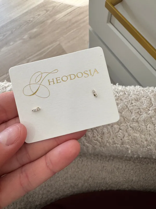 mini bar spike studs made by Theodosia