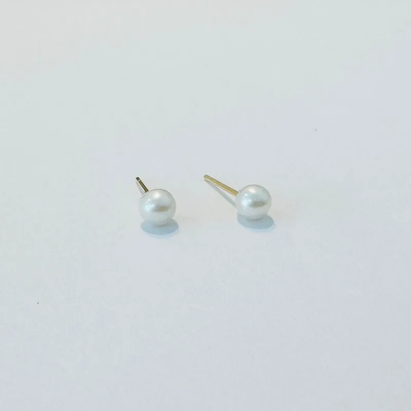 Akoya pearl studs sold by Theodosia