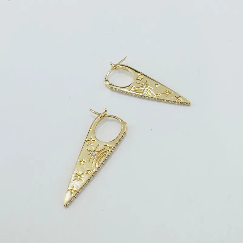 starry night spike huggies made by Theodosia