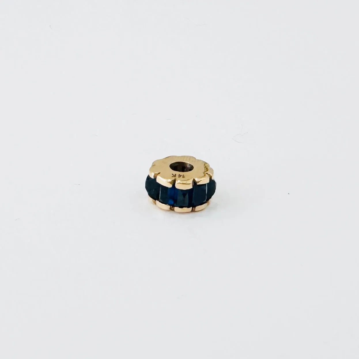 blue sapphire bead charm sold by Theodosia